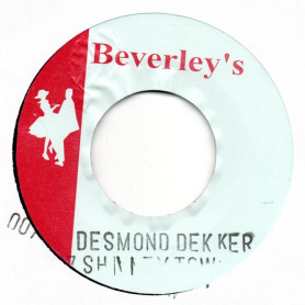 (7") DESMOND DEKKER - SHANTY TOWN / VERSION