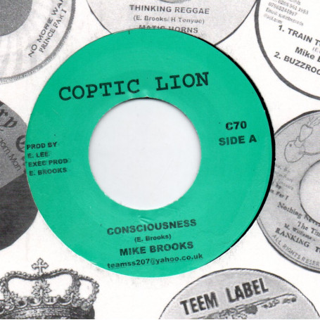 (7") RONNIE DAVIS - TEACH ME JAH / VERSION