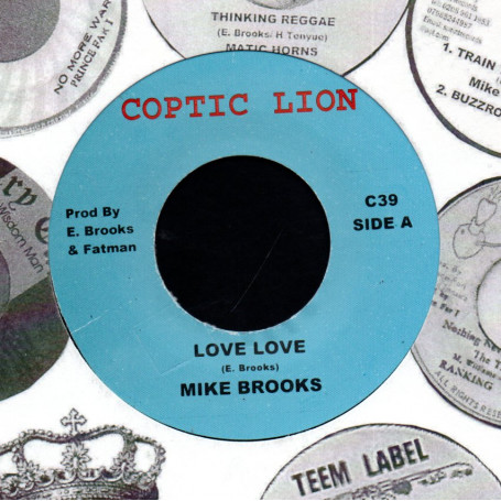 (7") MIKE BROOKS - LOVE LOVE / DUB