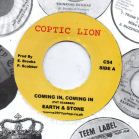 (7") EARTH & STONE - COMING IN, COMING IN / VERSION