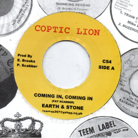 (7") EARTH & STONE - COMING IN, COMING IN / VERSION