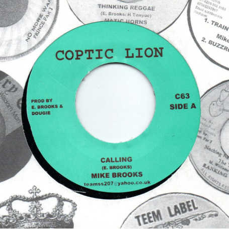 (7") MIKE BROOKS - CALLING / DUB