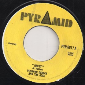 (7") DESMOND DEKKER AND THE ACES - UNITY / AUSTIN FAITHFUL - AIN'T THAT PECULIAR