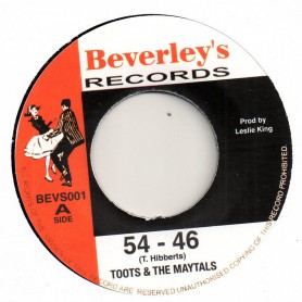 (7") TOOTS & THE MAYTALS - 54 - 46 / PRESSURE DROP