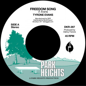 (7") TYRONE EVANS - FREEDOM SONG / VERSION