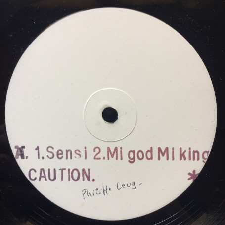 (12") MAXI PRIEST - SENSI / LOVE IN THE GHETTO