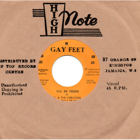 (7") AL & THE VIBRATORS - I'LL BE THERE / GIRL