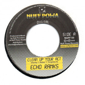 (7") ECHO RANKS - CLEAN UP YOUR ACT / DUB