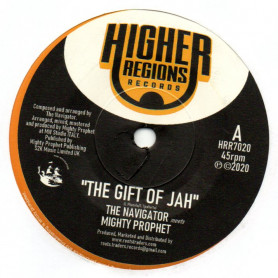 (7") THE NAVIGATOR MEETS MIGHTY PROPHET - THE GIFT OF JAH / THE DUB OF JAH