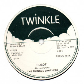 (12") TWINKLE BROTHERS - ROBOT / DON'T TURN YOUR BACK ON US JAH JAH
