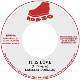 (7") LAMBERT DOUGLAS - IT IS LOVE / VERSION