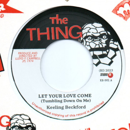(7") KEELING BECKFORD - LET YOUR LOVE COME / THE THING COMPANY - INSTRUMENTAL