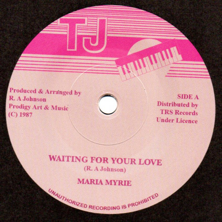 (7") MARIA MYRIE - WAITING FOR YOUR LOVE / TEE-BIRDD - W.F.Y.L. (VERSION)