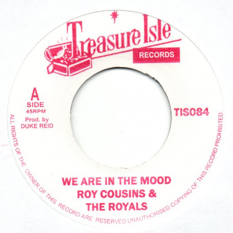 (7") ROY COUSINS & THE ROYALS - WE ARE IN THE MOOD / THE SENSATIONS - BABY LOVE