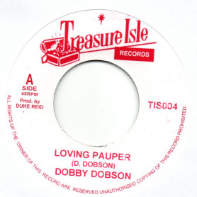 (7") DOBBY DOBSON - LOVING PAUPER / SILVERTONES - MIDNIGHT HOUR