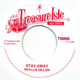 (7") PHYLLIS DILLON - DON'T STAY AWAY / TOMMY MCCOOK & THE SUPERSONICS - STARRY NIGHT