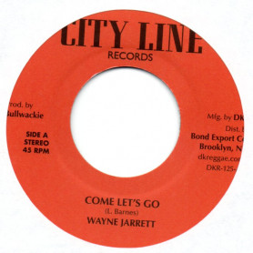 (7") WAYNE JARRETT - COME LET'S GO / JERRY JOHNSON - ZION ROCK VERSION
