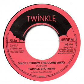 (7") TWINKLE BROTHERS - SINCE I THROW THE COMB AWAY / VERSION