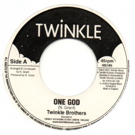 (7") TWINKLE BROTHERS - ONE GOD / VERSION