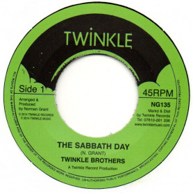 (7") TWINKLE BROTHERS - THE SABBATH DAY / VERSION