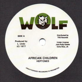 (7") HEPTONES - AFRICAN CHILDREN / AFRICAN DUB