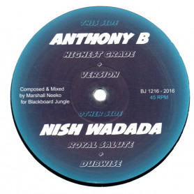 (12") ANTHONY B - HIGHEST GRADE / NISH WADADA - ROYALE SALUTE