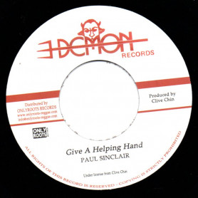 (7") PAUL SINCLAIR - GIVE A HELPING HAND / VERSION