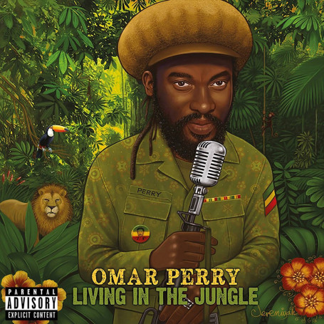 (2xLP) OMAR PERRY - LIVING IN THE JUNGLE