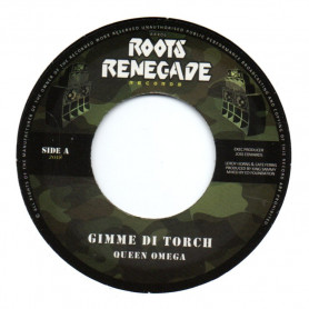 (7") QUEEN OMEGA - GIMME DI TORCH / BLACKOUT JA - STEPPIN OUT