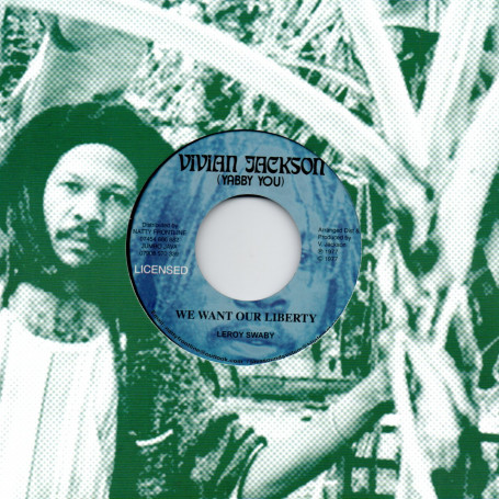 (7") LEROY SWABY - WE WANT OUR LIBERTY / LIBERTY DUB