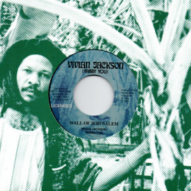 (7") VIVIAN JACKSON - WALL OF JERUSALEM / JERUSALEM DUB