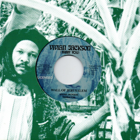 (7") VIVIAN JACKSON - WALL OF JERUSALEM / JERUSALEM DUB