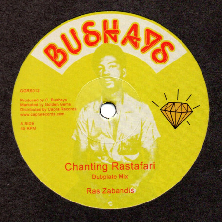 (12") RAS ZABANDIS - CHANTING RASTAFARI / CHANTING DUB