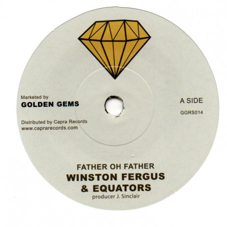 (7") WINSTON FERGUS & EQUATORS - FATHER OH FATHER / VERSION