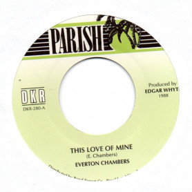 (7") EVERTON CHAMBERS - THIS LOVE OF MINE / VERSION