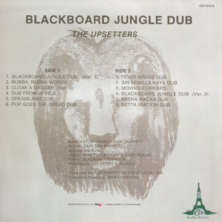 米LP Upsetters Blackboard Jungle Dub LPCT0115 Clocktower Records /00260 LP) THE UPSETTERS - BLACKBOARD JUNGLE DUB