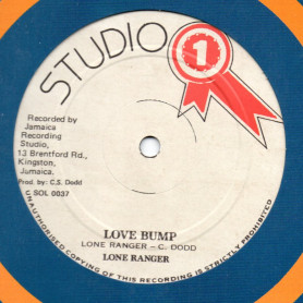 (12") LONE RANGER - LOVE BUMP / BUSHMASTER - BRENTFORD ROCKERS