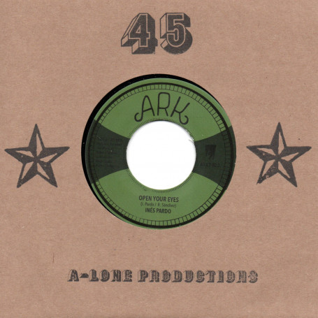 (7") INES PARDO - OPEN YOUR EYES / LONE ARK RIDDIM FORCE - OPEN YOUR DUB