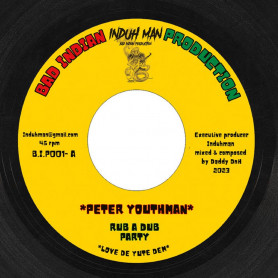 (7") PETER YOUTHMAN - RUB A DUB PARTY / DUB