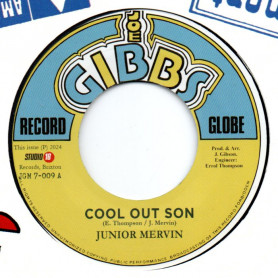 (7") JUNIOR MERVIN - COOL OUT SON / JOE GIBBS & THE PROFESSIONALS - COOLING OUT