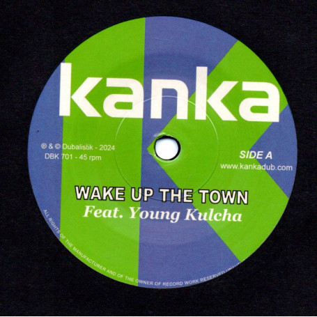 (7") YOUNG KULCHA - WAKE UP THE TOWN / WAKE UP THE DUB