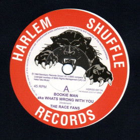 (7") THE RACE FANS - BOOKIE MAN (WHAT'S WRONG WITH YOU) / BOOKIE MAN ORIGINAL VERSION