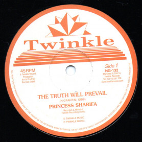 (12") PRINCESS SHARIFA - THE TRUTH WILL PREVAIL / A FI RECH BACK A AFRICA