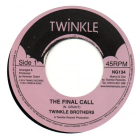 (7") TWINKLE BROTHERS - THE FINAL CALL / VERSION