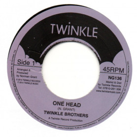 (7") TWINKLE BROTHERS - ONE HEAD / VERSION
