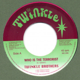 (7") TWINKLE BROTHERS - WHO IS THE TERRORIST / DUB VERSION