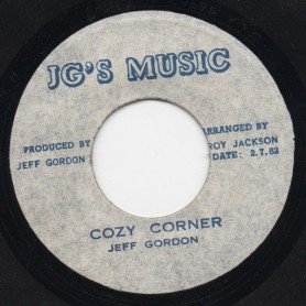 (7") JEFF GORDON - COZY CORNER / VERSION