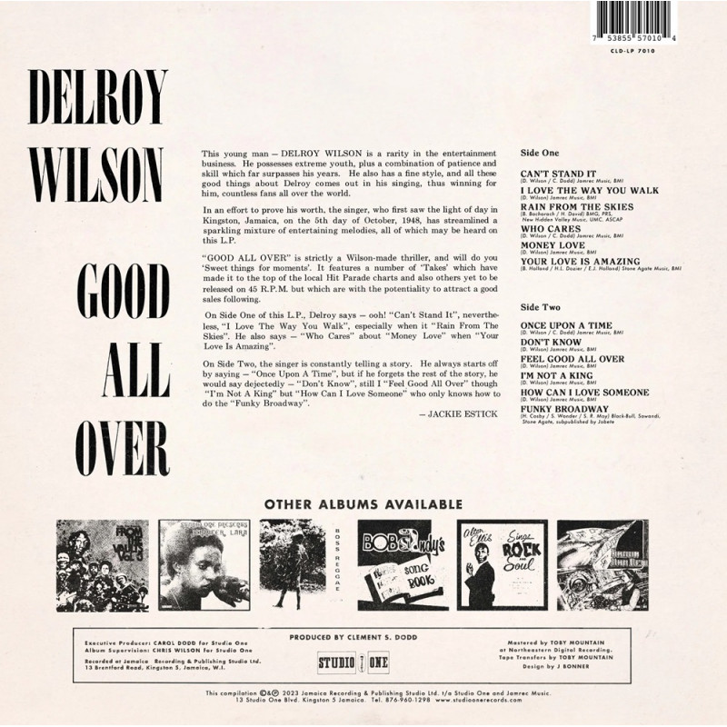 LP) DELROY WILSON - GOOD ALL OVER