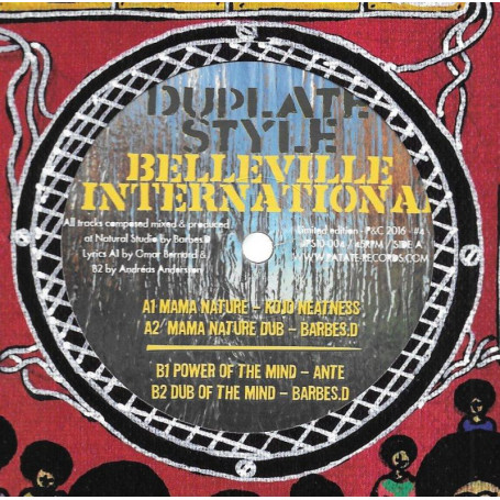 (10") KOJO NEATNESS - MAMA NATURE / BARBES D / ANTE - POWER OF THE MIND