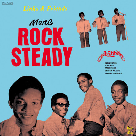 (LP) LINKS & FRIENDS - MORE ROCK STEADY
